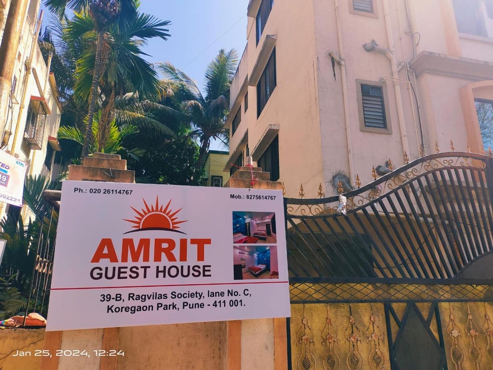 Amrit Guest House Púna Kültér fotó
